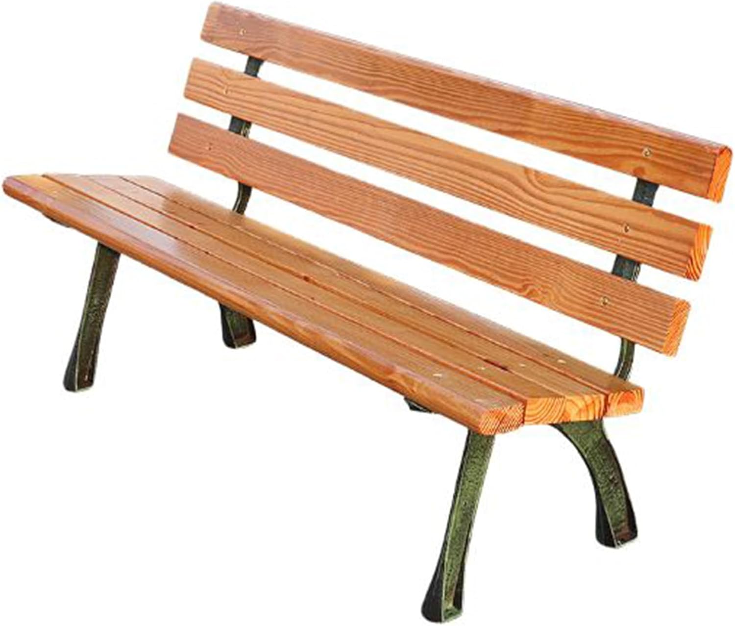 Rustproof Aluminum Slatted Bench
