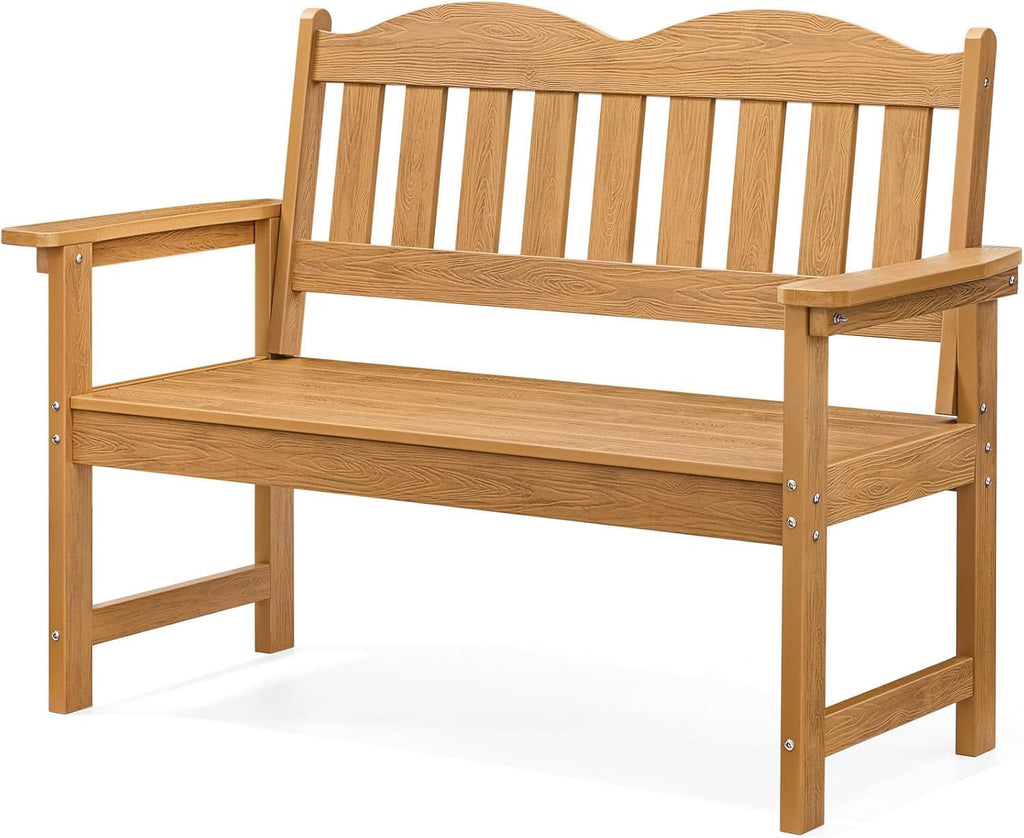 Poly Lumber Two Seat Patio Bench