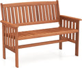 Wooden Dual Seat Garden Bench