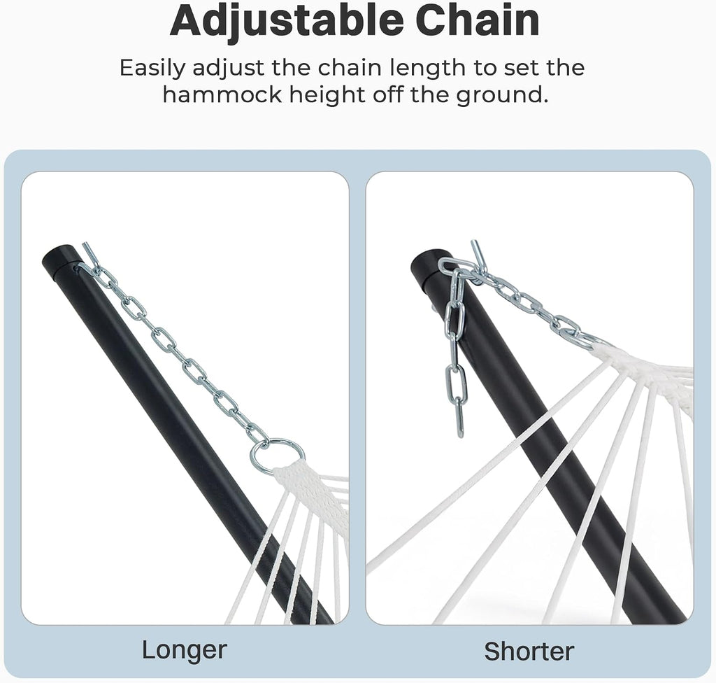 Dual Quilted Hammock Stand Set