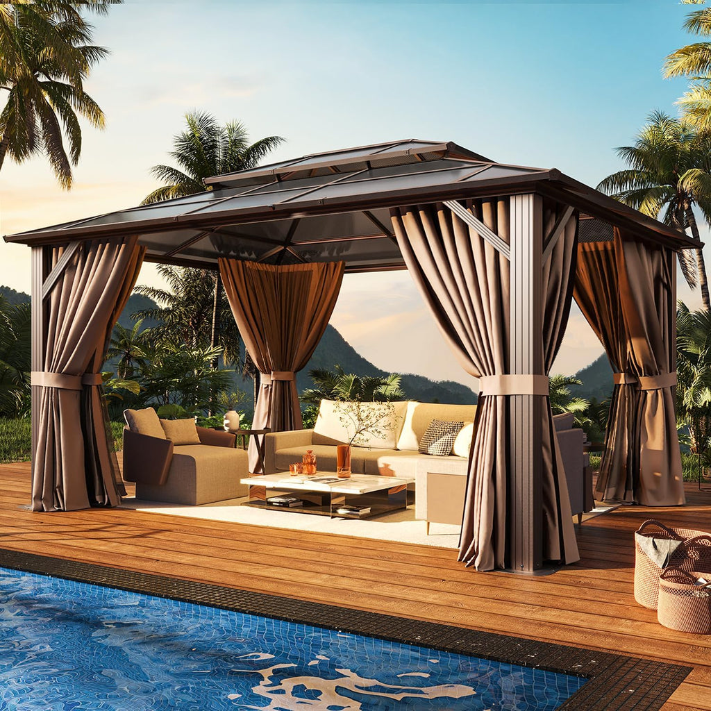 Hardtop Aluminum Outdoor Gazebo