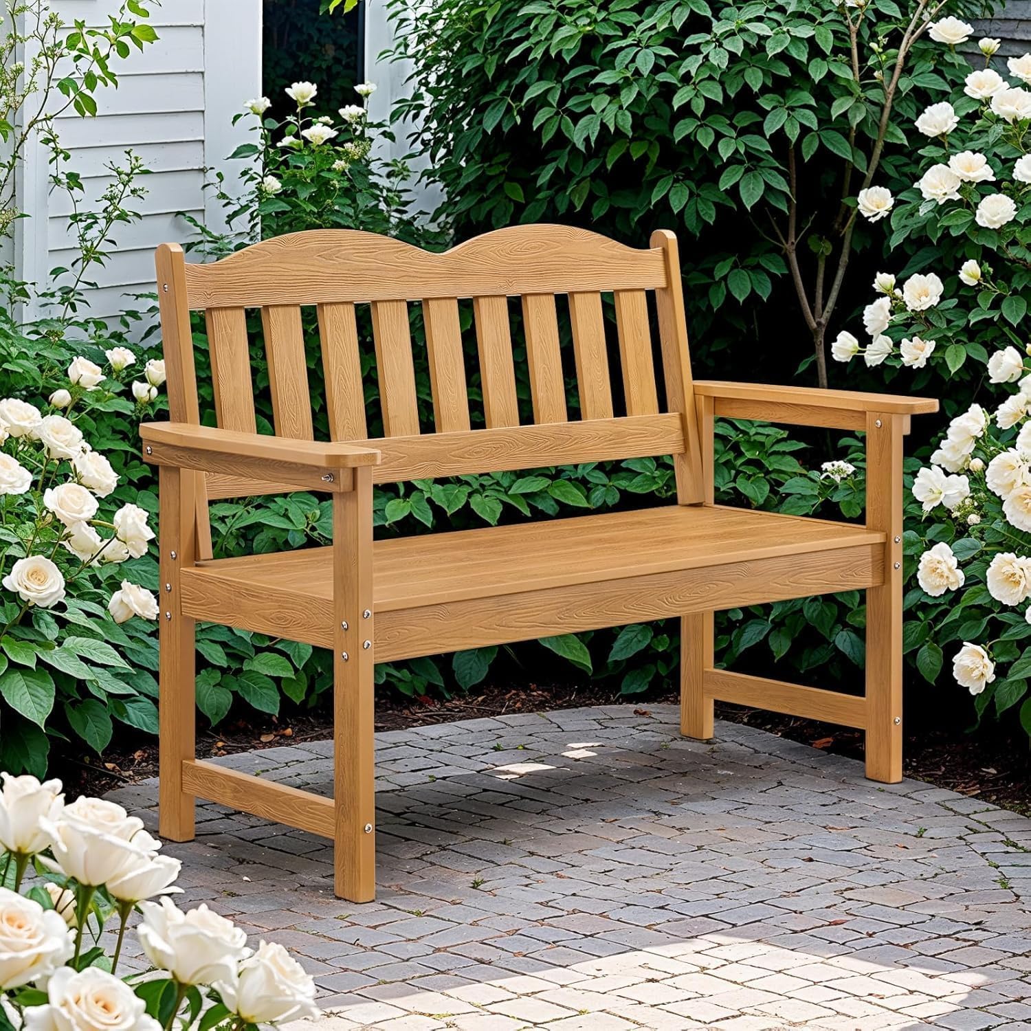 Poly Lumber Two Seat Patio Bench